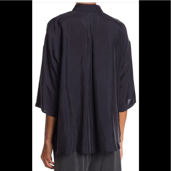 💞French Connection Etta 3/4 sleeve tunic blouse💞 size XS - Picture 3 of 8